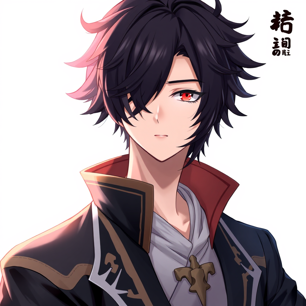Generated anime character portrait